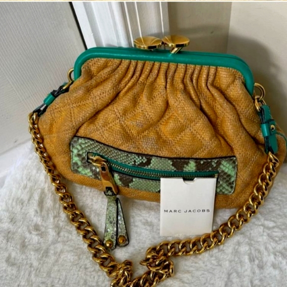 Limited Edition Marc Jacobs Python Stam Bag - Picture 4 of 10